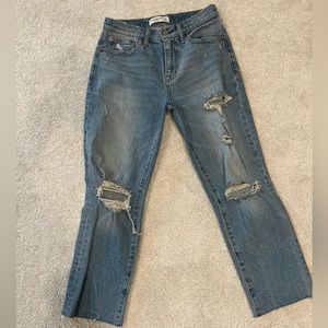 Abercrombie & Fitch “the boyfriend mid rise” jean